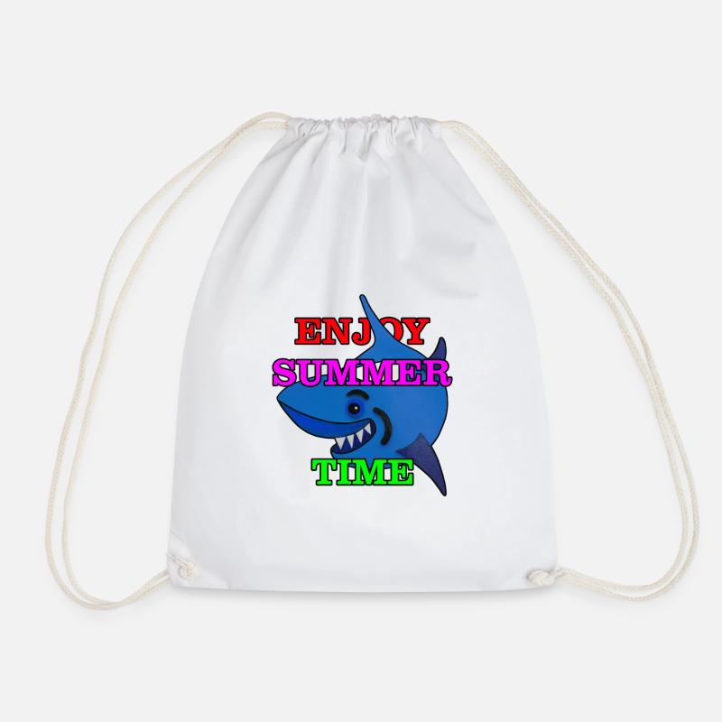 Requin - Sac de sport léger - blanc