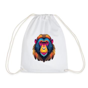 Mandrill - Sac de sport léger - blanc - Devant