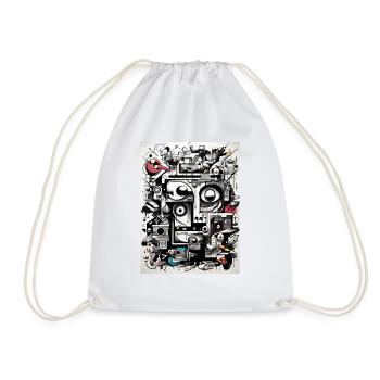 Inspirations Graffiti :Colibri - Sac de sport léger - blanc - Devant