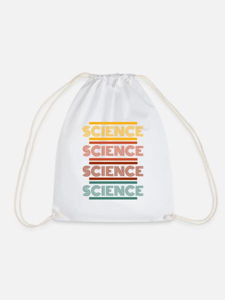 Science. Science. Science. - Turnbeutel - Weiß