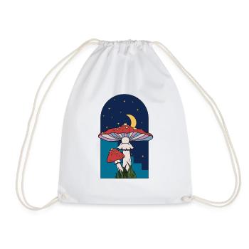 fly agaric - Sac de sport léger - blanc - Devant