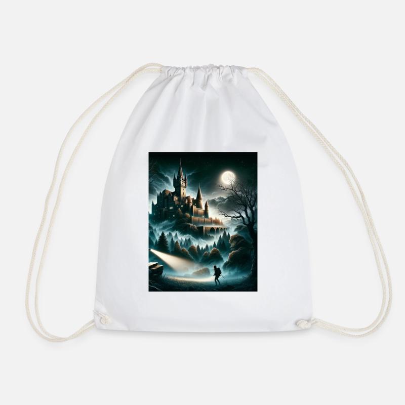 NightKeep - Drawstring Bag - white