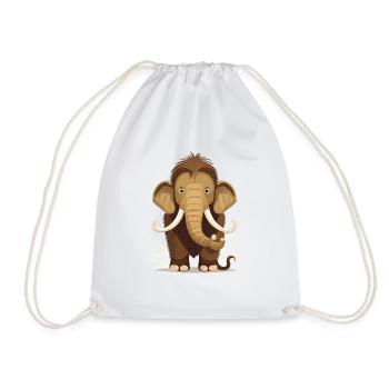 Mammouth - Sac de sport léger - blanc - Devant