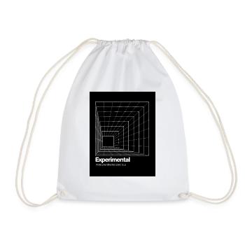 Black Square 1 - Sac de sport léger - blanc - Devant