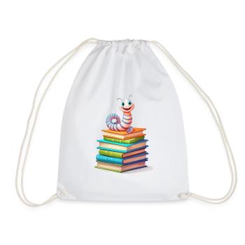 Rat de bibliothèque - Sac de sport léger - blanc - Devant