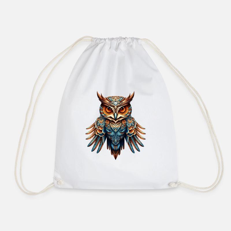 Oiseau de nuit cool - Sac de sport léger - blanc