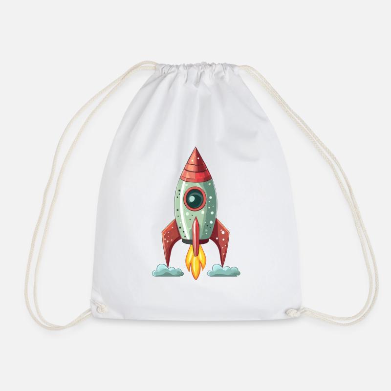 Fusée - Sac de sport léger - blanc