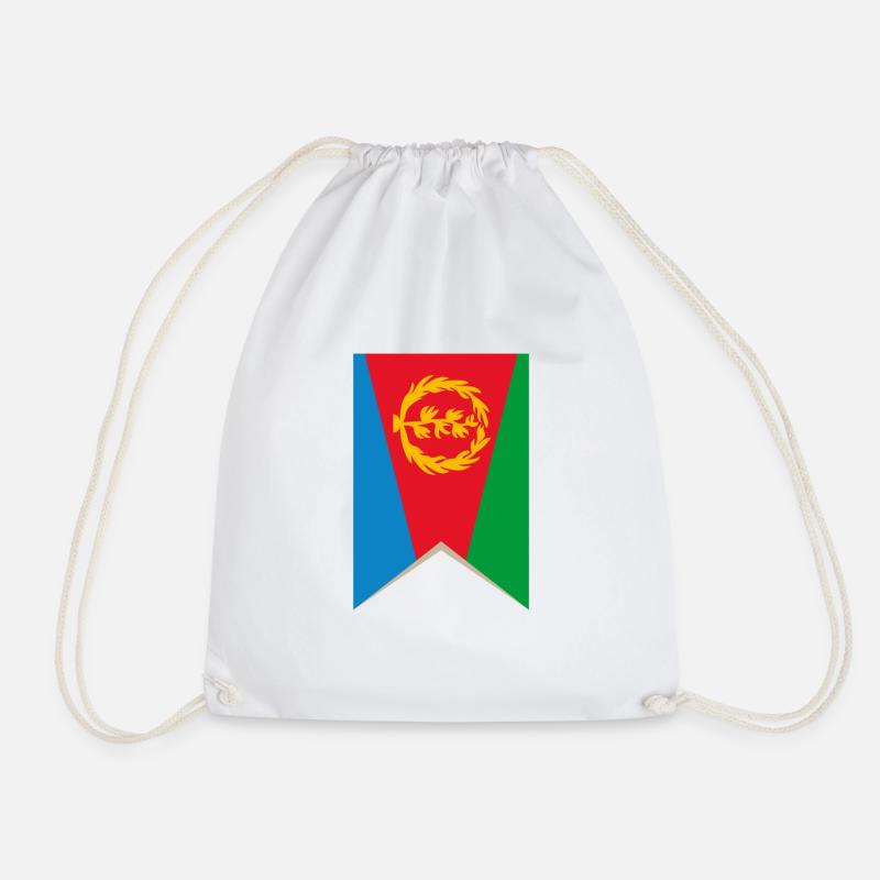 Eritrea Erey - Turnbeutel - Weiß