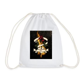 Rose - Sac de sport léger - blanc - Devant