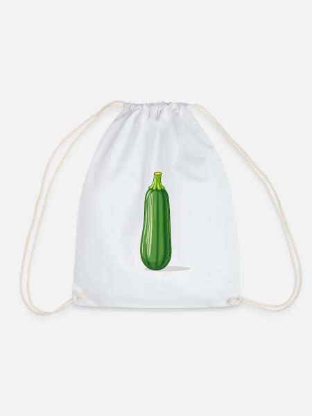 Zucchini - Turnbeutel - Weiß