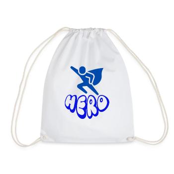 Héros - Sac de sport léger - blanc - Devant