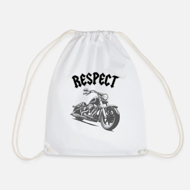 Respect - Turnbeutel - Weiß