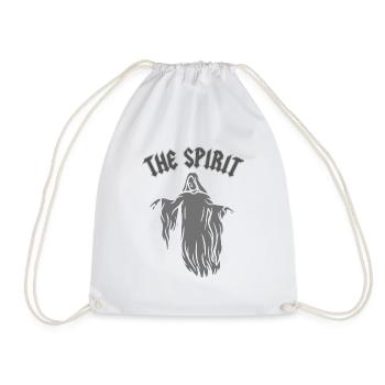 THE SPIRIT - Drawstring Bag - white - Front