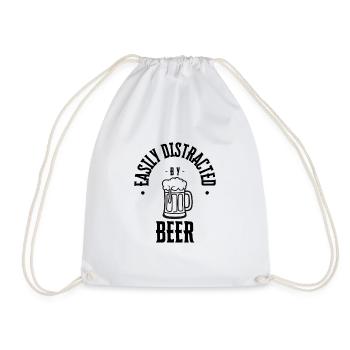 Beer Fan - Turnbeutel - Weiß - Vorne