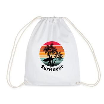 Surflover - Sac de sport léger - blanc - Devant
