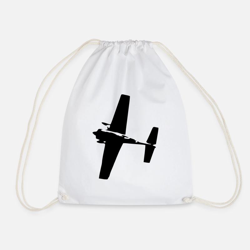 Airrace Flieger - Turnbeutel - Weiß