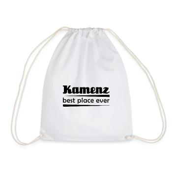 Kamenz - Stadt best place ever - Turnbeutel - Weiß - Vorne