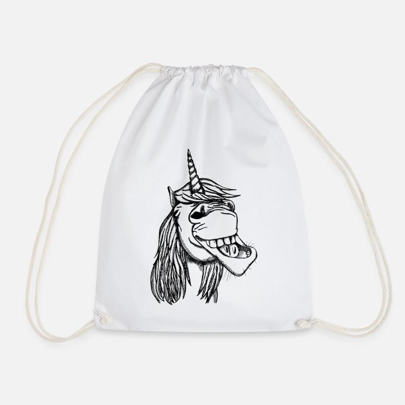 Real Unicorn - Turnbeutel - Weiß