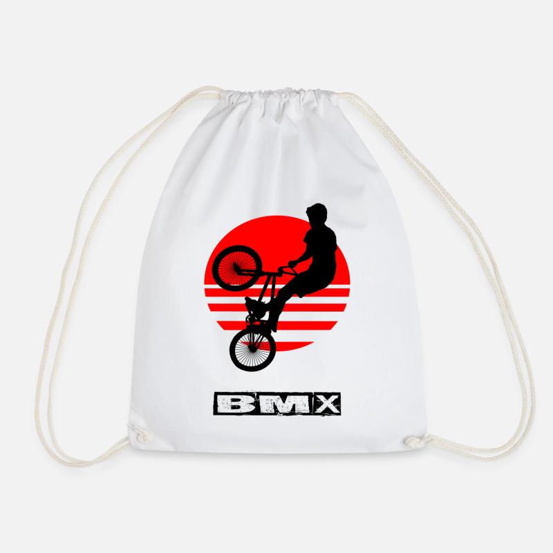 Das BMX - Turnbeutel - Weiß