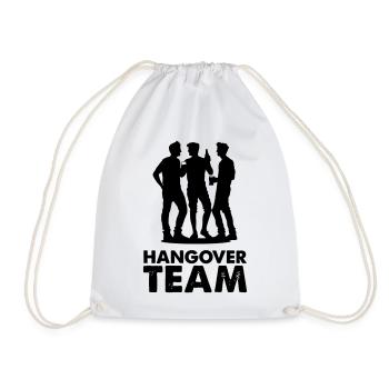 hangover_team - Turnbeutel - Weiß - Vorne