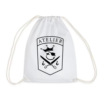 Atelier de pirates - Sac de sport léger - blanc - Devant