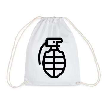 Grenada - Drawstring Bag - white - Front