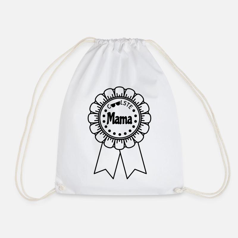 Coolste Mama - Turnbeutel - Weiß