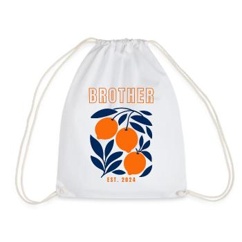 Brother 2024 - Drawstring Bag - white - Front