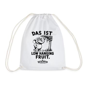 Business Buzzword Humor | Sarkasmus Geschenk Büro - Turnbeutel - Weiß - Vorne