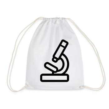 microscope - Sac de sport léger - blanc - Devant