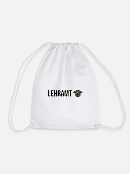 Lehramt Studium - Turnbeutel - Weiß