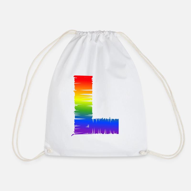 arc-en-L - Sac de sport léger - blanc