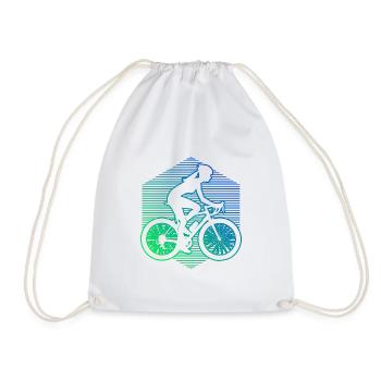 Femmes Vélo Vélo Vélo VTT Cyclisme - Sac de sport léger - blanc - Devant
