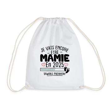 Je Vais Encore être Mamie En 2025 - Sac de sport léger - blanc - Devant
