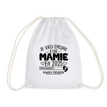 Je Vais Encore être Mamie En 2025 - Sac de sport léger - blanc - Devant