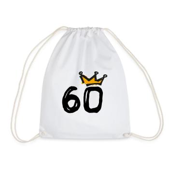 60e anniversaire Krone - Sac de sport léger - blanc - Devant