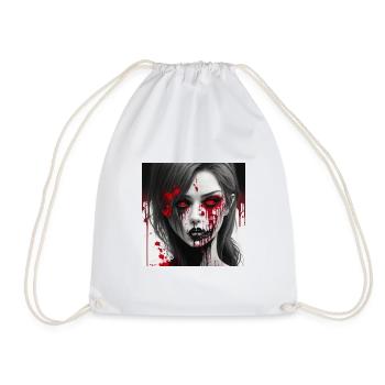 Zombie Lady. - Turnbeutel - Weiß - Vorne