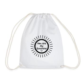 Tu es mon cadeau soleil - Sac de sport léger - blanc - Devant