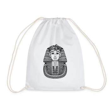 Tutanchamun Pharao Ägypten Mumien Design - Turnbeutel - Weiß - Vorne