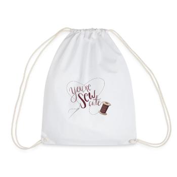 Tu es mignon - Sac de sport léger - blanc - Devant