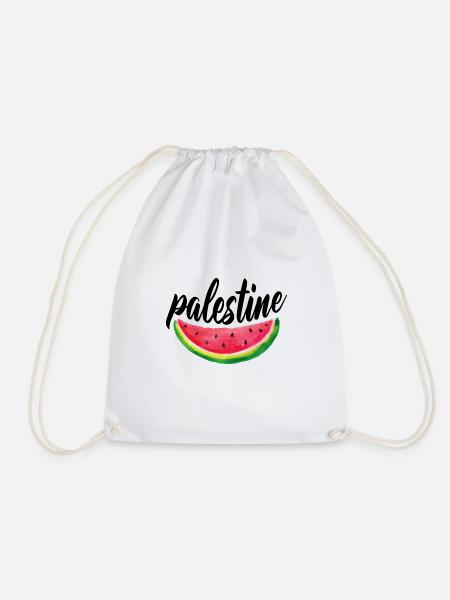 Palestine melon - Turnbeutel - Weiß