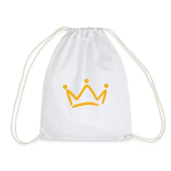 Couronne - Sac de sport léger - blanc - Devant