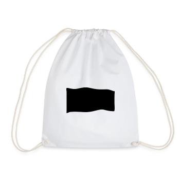 Drapeau de symbole de forme - Sac de sport léger - blanc - Devant