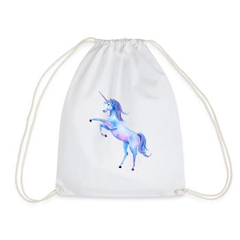 Licorne / licorne 20 5 - Sac de sport léger - blanc - Devant
