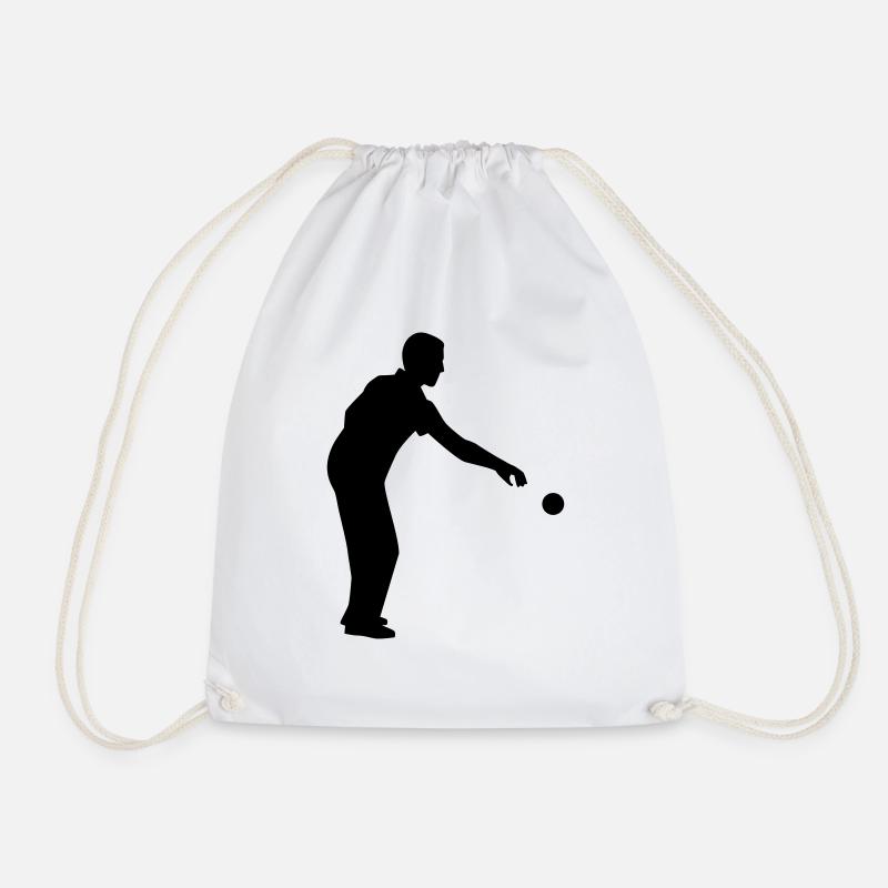 Pétanque - Sac de sport léger - blanc