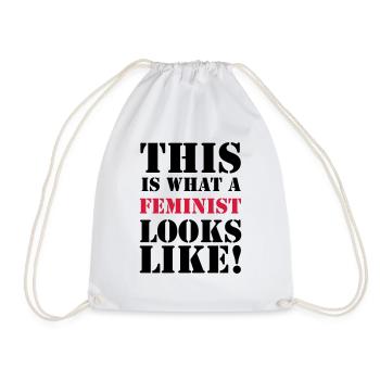 Feminist - Sac de sport léger - blanc - Devant