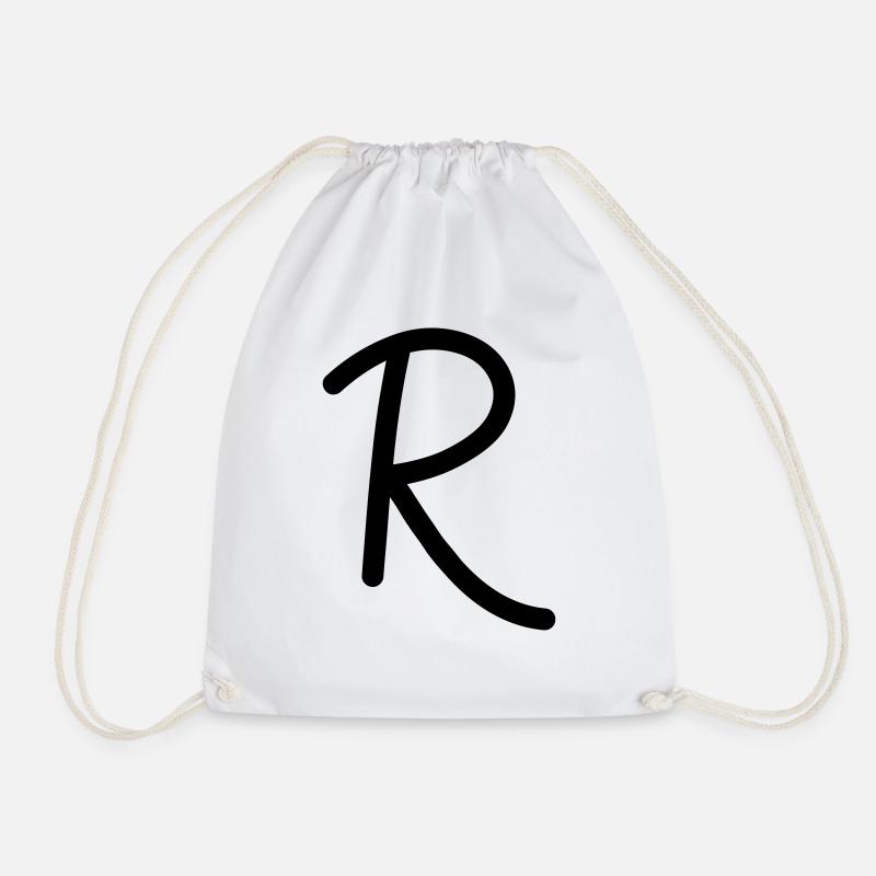 R - Turnbeutel - Weiß