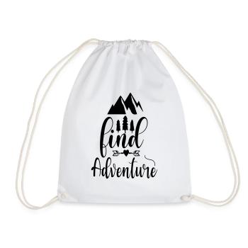 Fonds Aventure - Sac de sport léger - blanc - Devant
