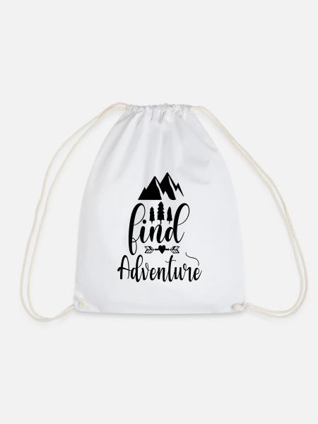 adventure fund - Turnbeutel - Weiß