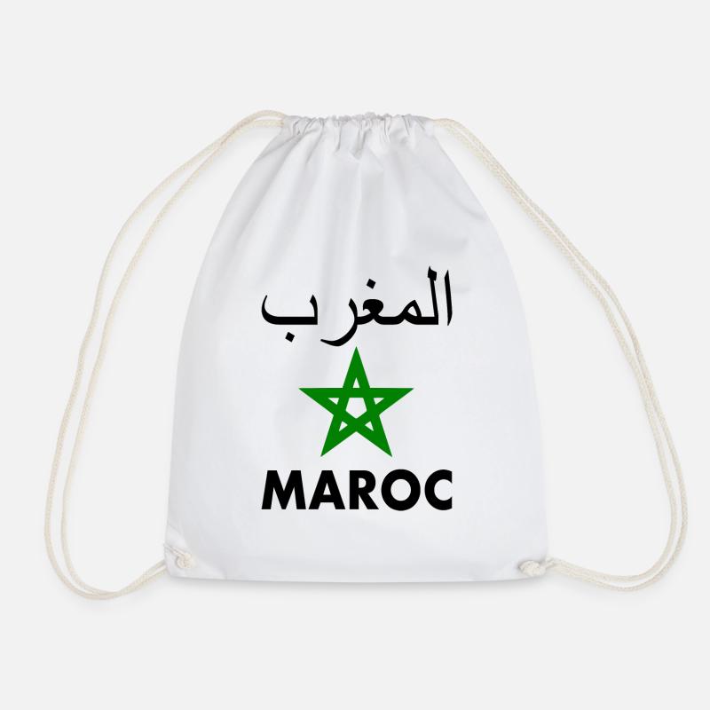 Maroc - Sac de sport léger - blanc